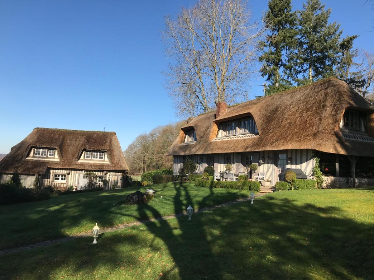 Bed and Breakfast Les Chaumieres Du Pays D'Auge Le Breuil-en-Auge Exterior foto