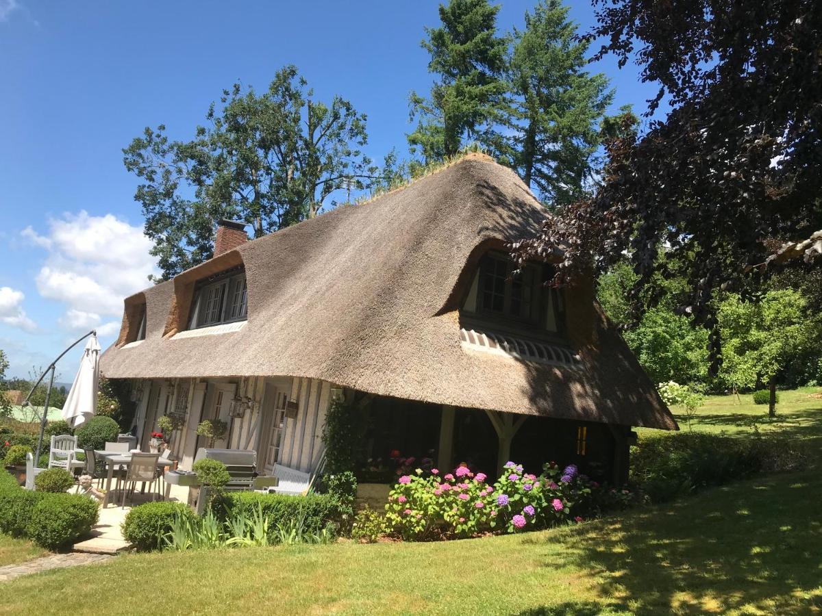 Bed and Breakfast Les Chaumieres Du Pays D'Auge Le Breuil-en-Auge Exterior foto