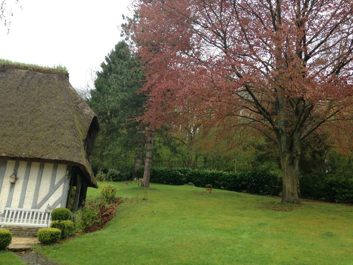 Bed and Breakfast Les Chaumieres Du Pays D'Auge Le Breuil-en-Auge Exterior foto